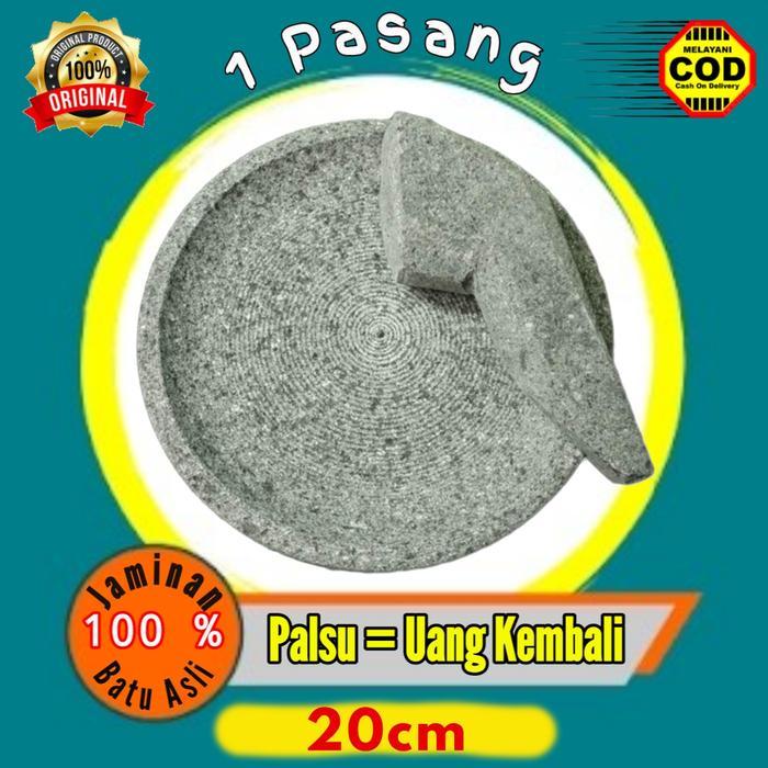 PROMO COBEK BATU ASLI 20cm COWET MESIN BUBUT