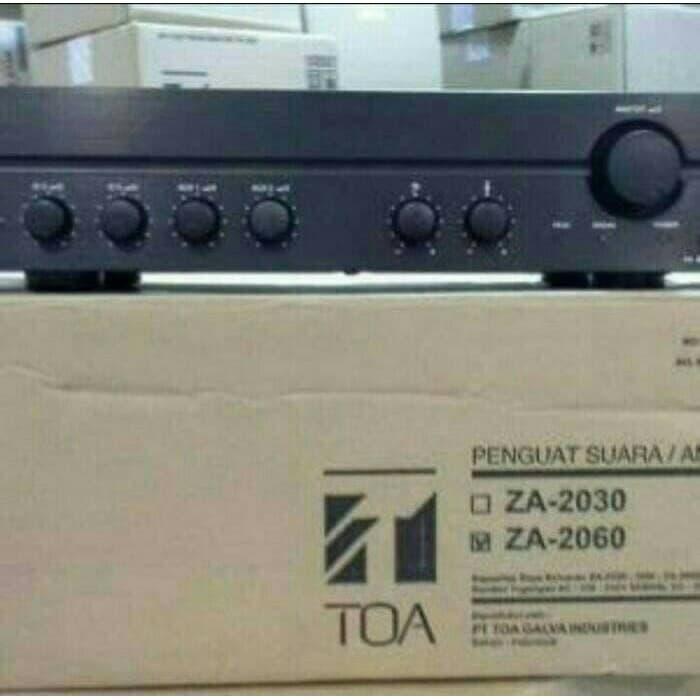 Amplifier Toa Za 2060 / Za-2060 / Za2060 Original #Gratisongkir