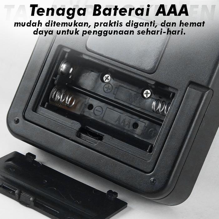 [LAGI TREND] Jam Timer Digital LCD Multifungsi Stopwatch Countdown Alarm Meja Dapur Belajar Magnet