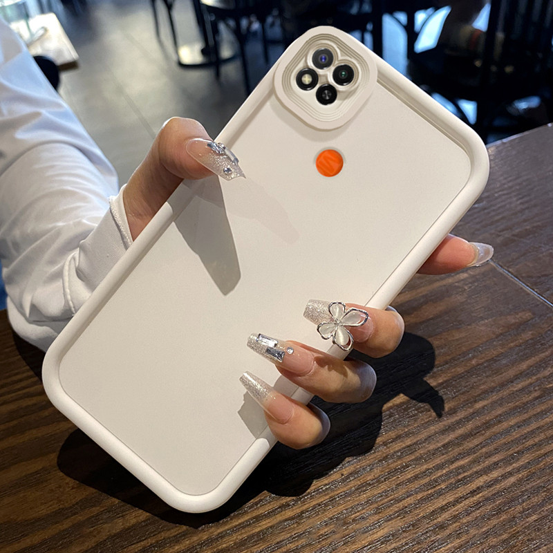 Casing Hp untuk Xiaomi Redmi 9C NFC 10A POCO C3 C31 Case Casing Ponsel Softcase Silikon Polos Anti-D
