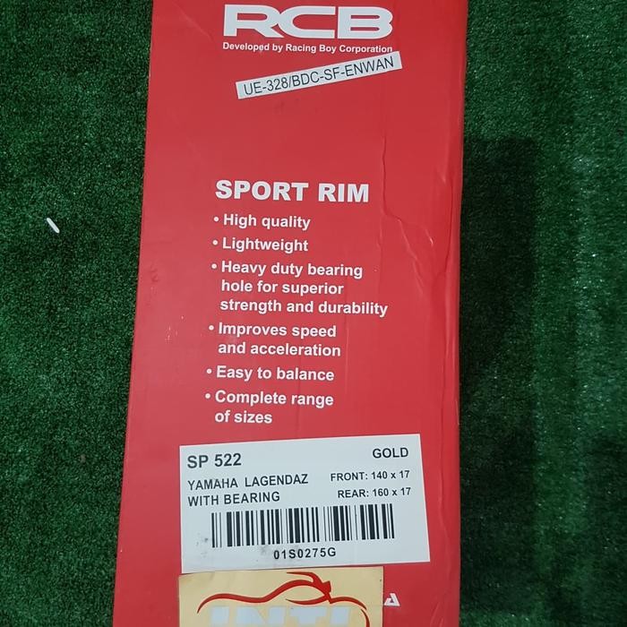 Velg RCB 140 160 17 GOLD Jupiter Vega Fizr Vega Zr Jupiter Znew