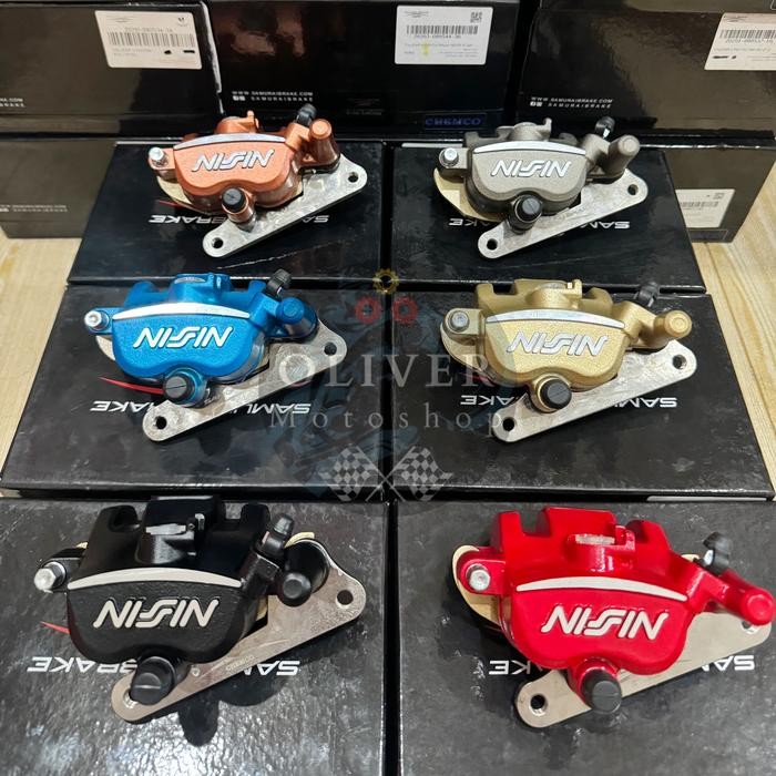Kaliper Depan Nissin Samurai 2Piston Supra X Fit Karisma Supra 125
