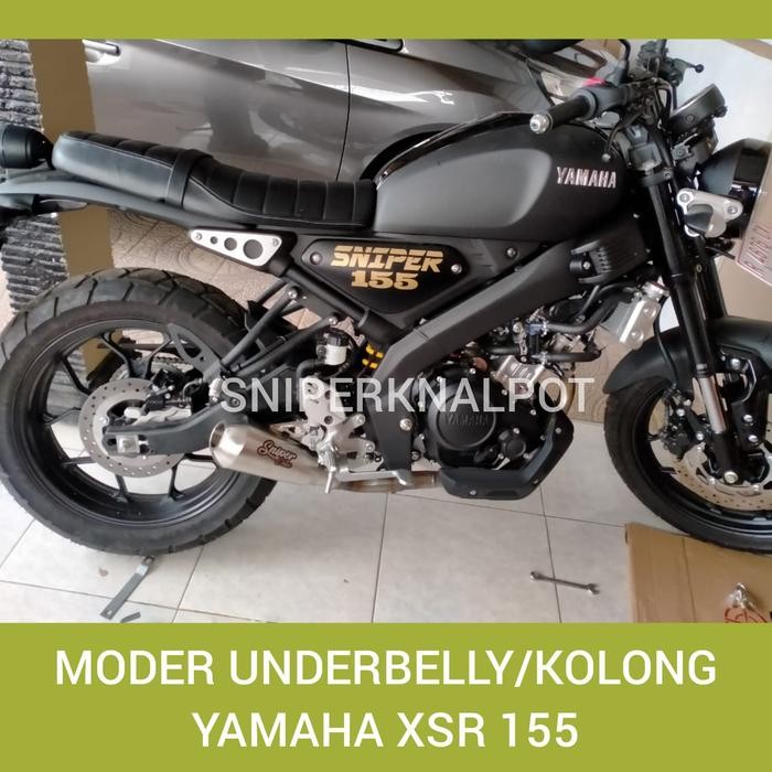 Knalpot Yamaha Xsr 155 Xsr155 Underbelly Kolong