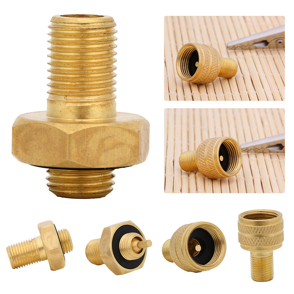 1/2pcs Tyre Valve Adapter Reducer Cap Cat Loader Earthmover EM Truck Wheel Large Bore Tractor Easy t