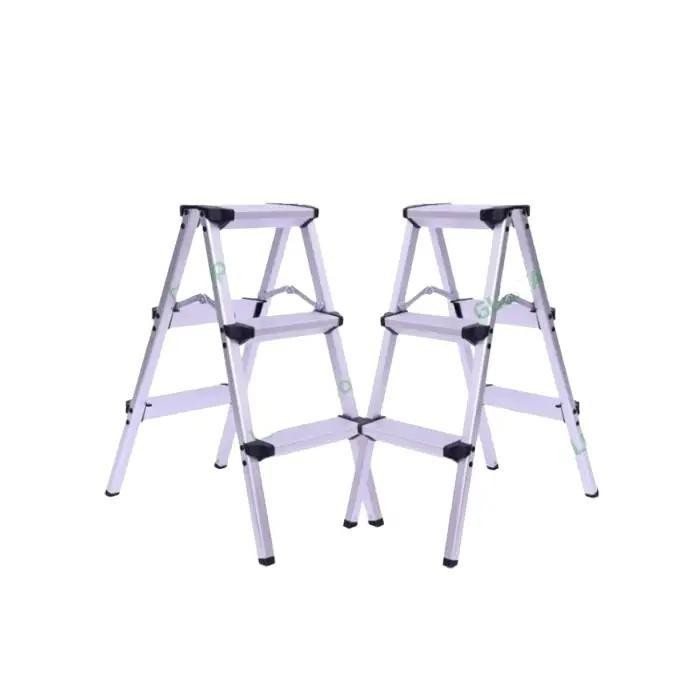 NEW - Double Thunders DLH503 Tangga Rumah Aluminium 3 Step Tangga Lipat Aluminium 3Step