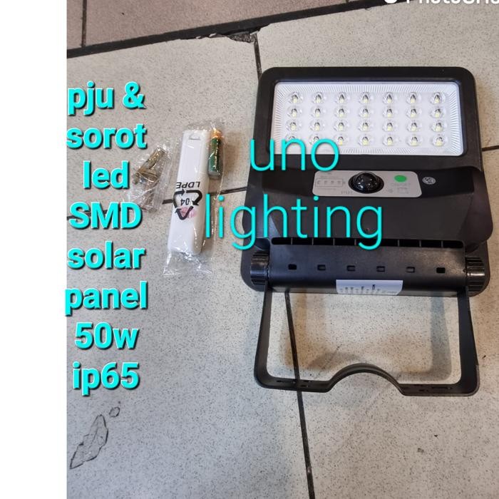 CUCI GUDANG pju led solar cel panel surya 100 watt 100w jalan led tenaga surya 100