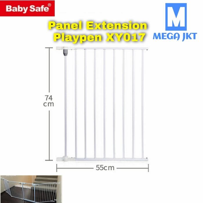 Baby Safe Xy017 Playpen Extension Panel / Playfence Pagar Main Bayi