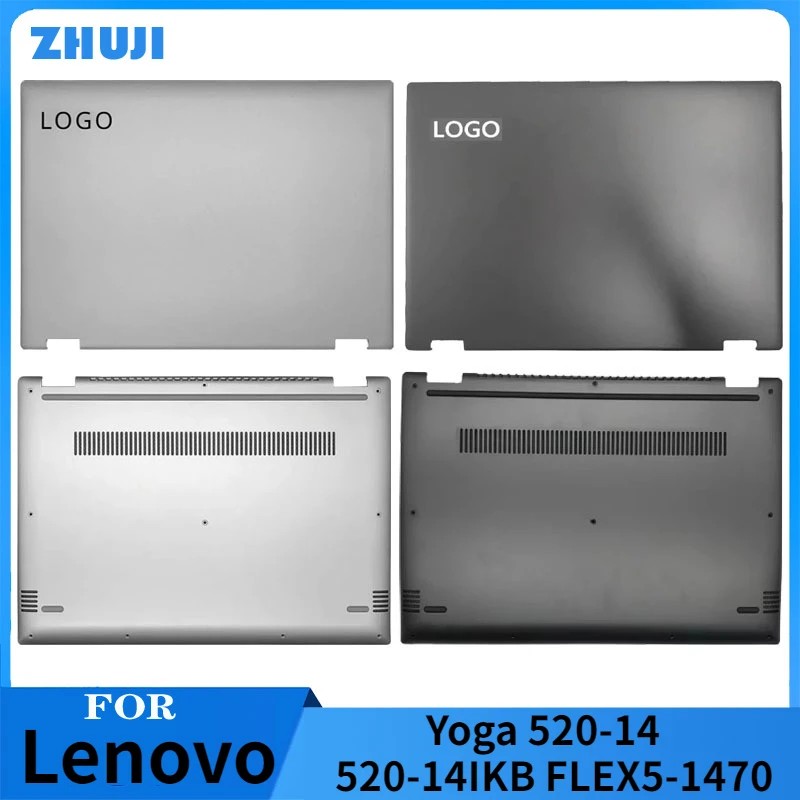 Casing Laptop New For Lenovo Yoga 520-14 520-14IKB FLEX5-1470 Laptop LCD Back Cover  Bottom Base Cas