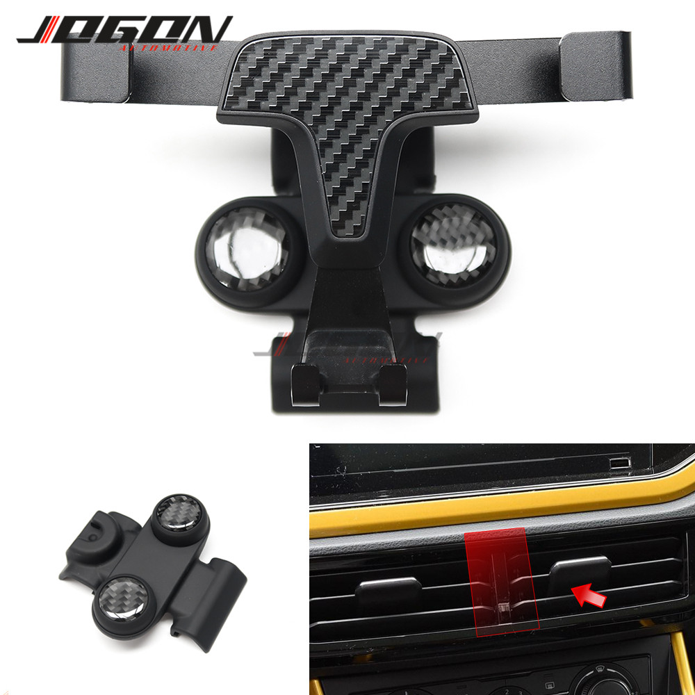 Carbon Look For VW Polo MK6 2019 Car Accessories Dashboard Console