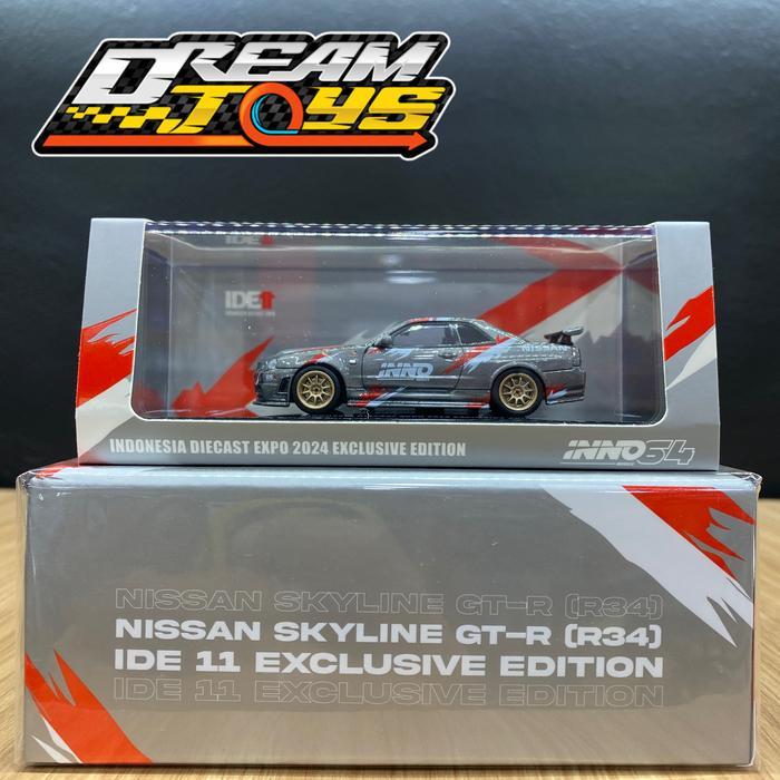 INNO64 Nissan GT-R Skyline R34 Indonesia Diecast Expo 2024
