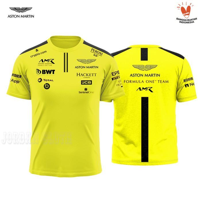 Kaos Baju Aston Martin Formula One F1 Team Racing