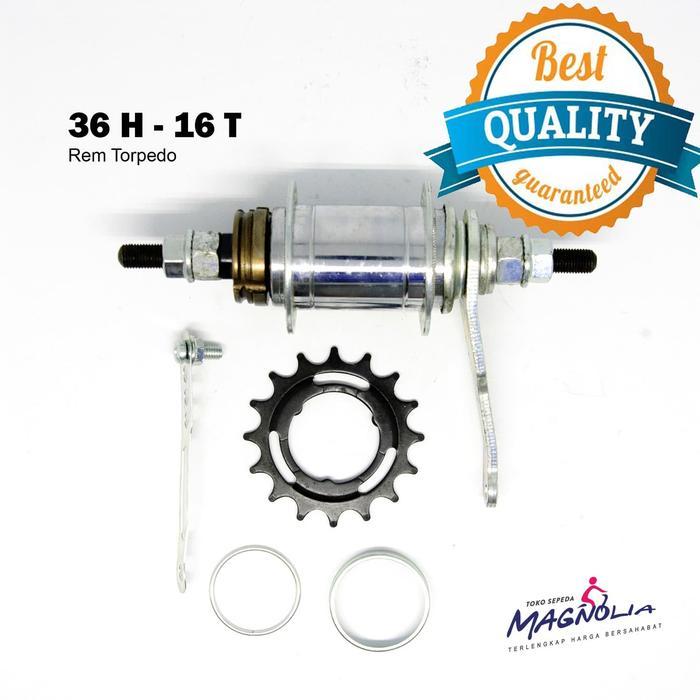 Rem Torpedo Sepeda Fixie / Bmx - Merk United - 32 H - 36 H