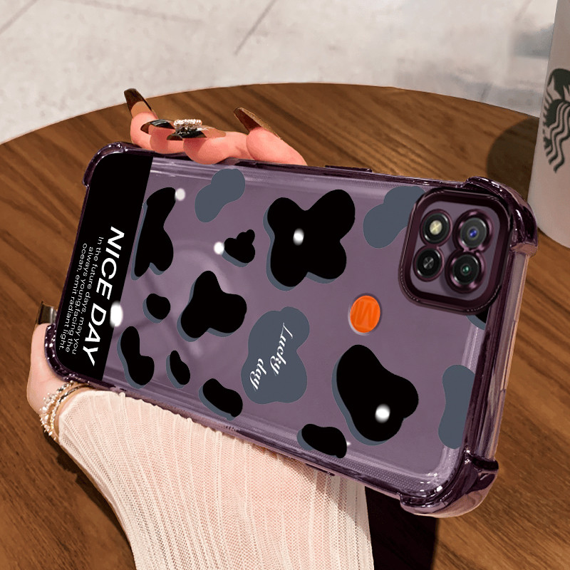 Casing Hp untuk Xiaomi Redmi 9 Prime 9C NFC 9A 9I 10A 9T 9 Power POCO C31 POCO M2 Case Motif belang 