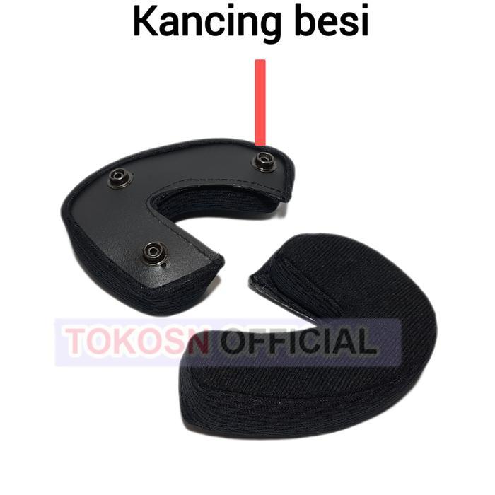 TERLARIS Cheek pad spon pipi helm ZEUS ZS 610 - busa pipi samping helm zeus zs610 ukuran s m l xl