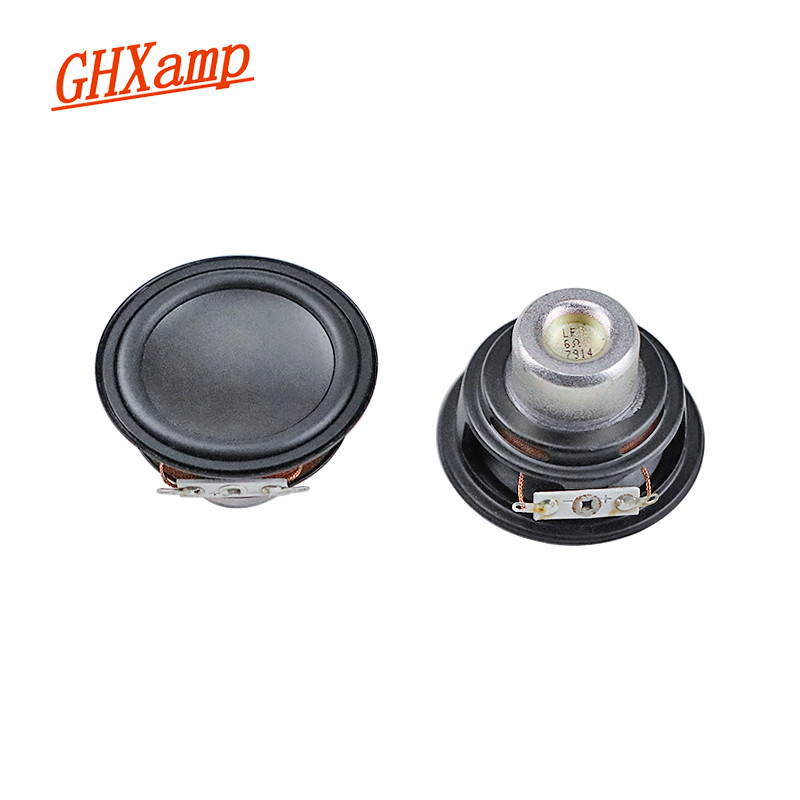 GHXAMP 2.5 inch 66mm High-quality Round Mid Bass Speaker Neodymium