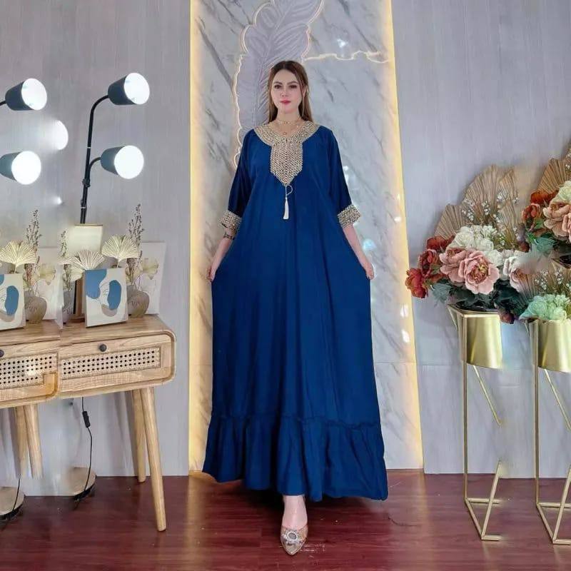 DASTER SULTAN VIRAL TERLARIS GAMIS RENDA SISIK ULAR DRESS SULTAN JUMBO MUAT BB 100 KILO DASTER SULTA