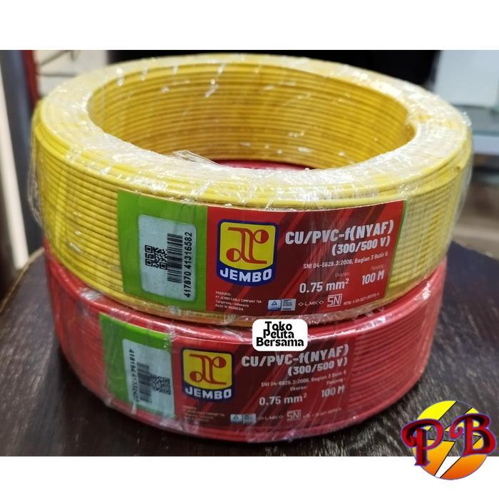 Kabel Nyaf 0.75 Mm Jembo / Kabel Nyaf 0,75 Jembo / Nyaf 1 X 0.75 Mm Jembo