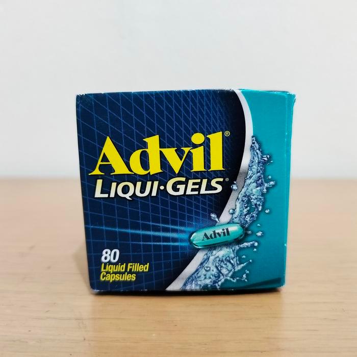 Advil Liqui Gels Ibuprofen 200 Mg 80 Liquid Gel Capsules Pereda Nyeri Dan Demam Advil Liquid Gels