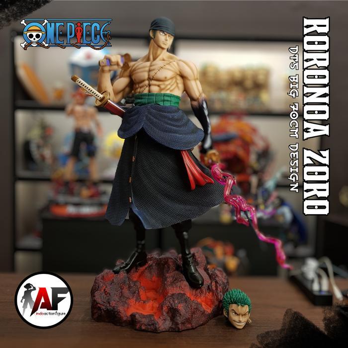 Statue Action Figure One Piece Roronoa Zoro DTS studio BIG 70cm Design Recast