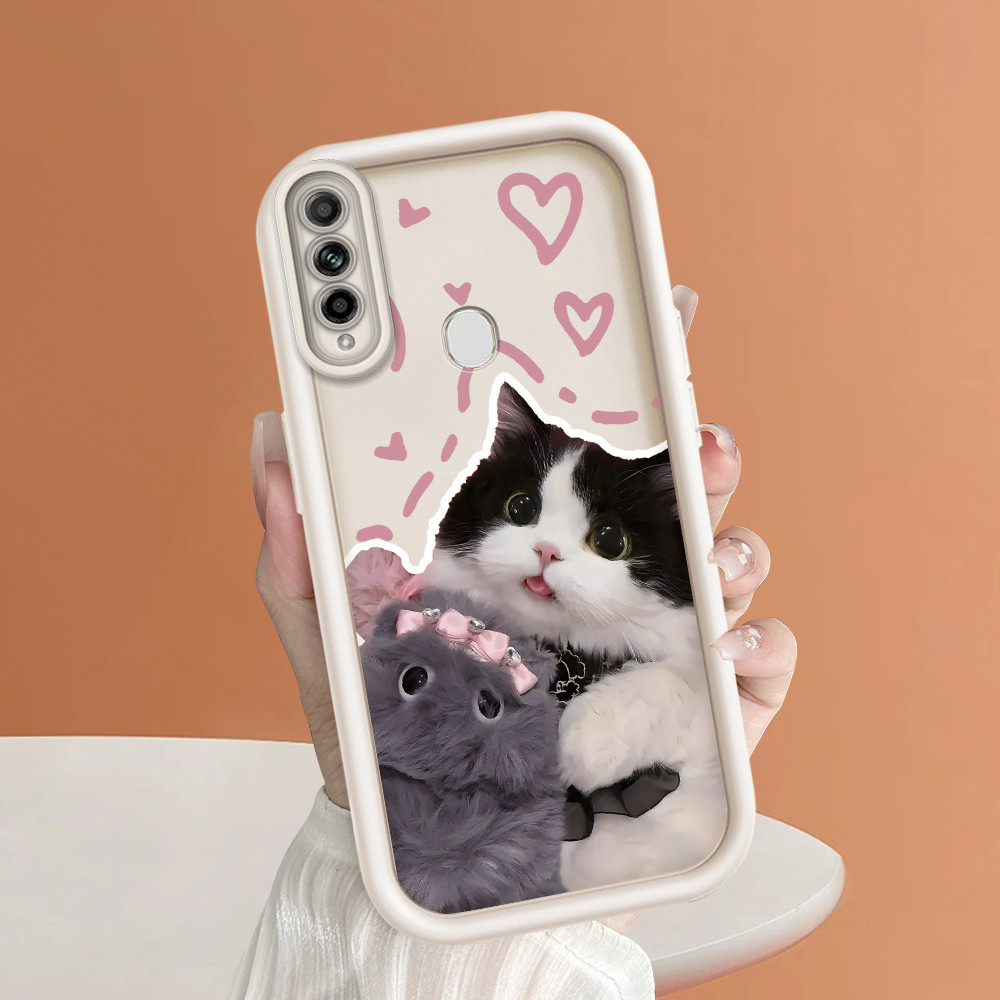 Casing Hp Untuk OPPO A31 2020 Phone Case Lembut Cassing Kucing Kesing 3458