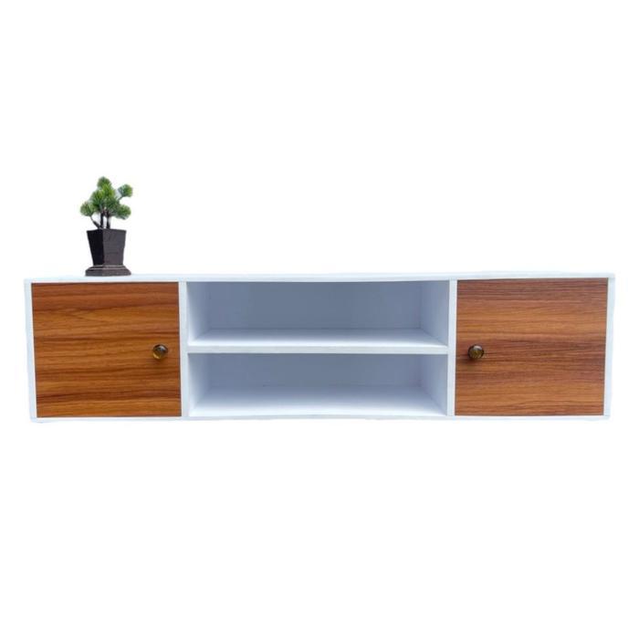 Lemari Dinding TV Minimalis 100x30cm