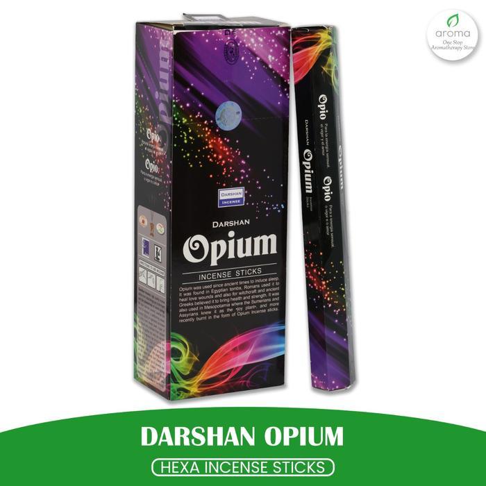 Dupa India Aromaterapi Hexa - Darshan Opium