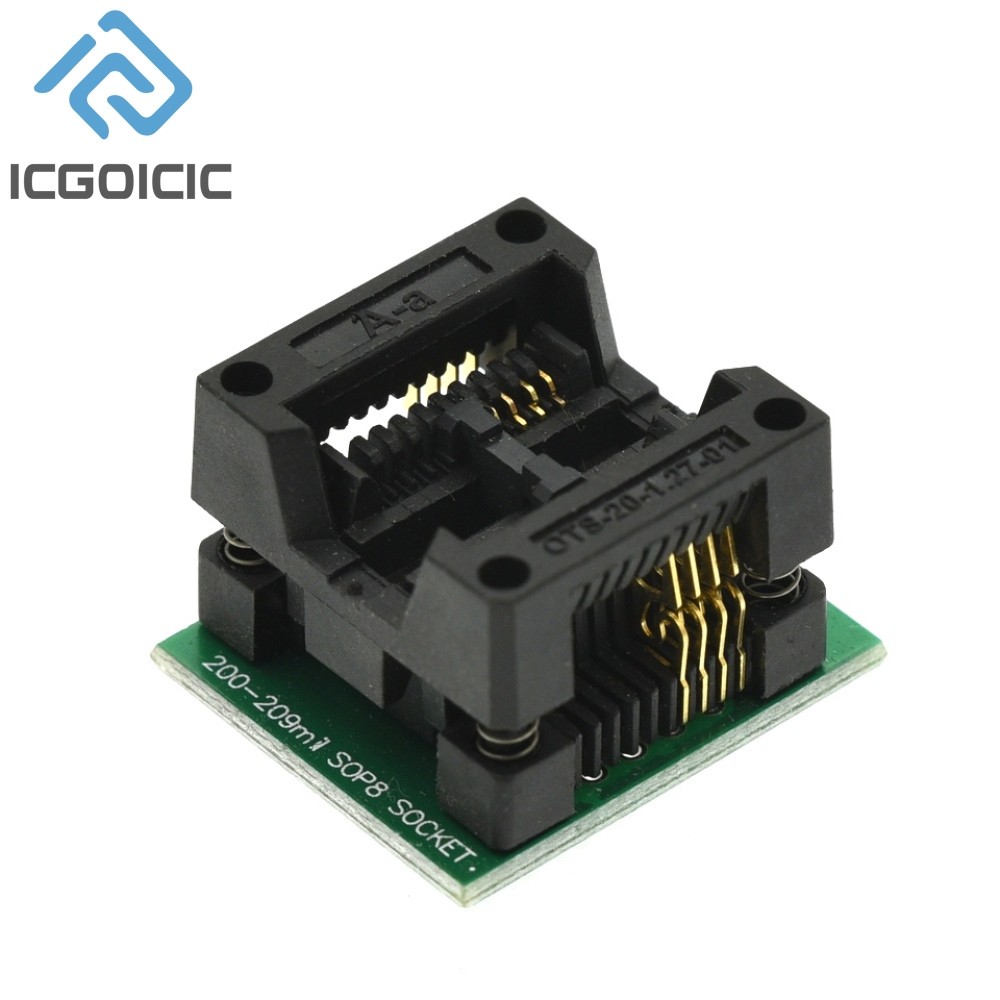 150Mile 200 Mile SO8 SOP8 To DIP8 EZ Programmer Adapter Socket Converter Module For EZP2010 EZP2013