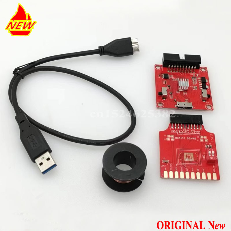 2025 NEW ORIGINAL HYDRA EMMC ISP Adapters Tool, BGA153,BGA169, EMMC Break Out Board For HYDRA TOOL