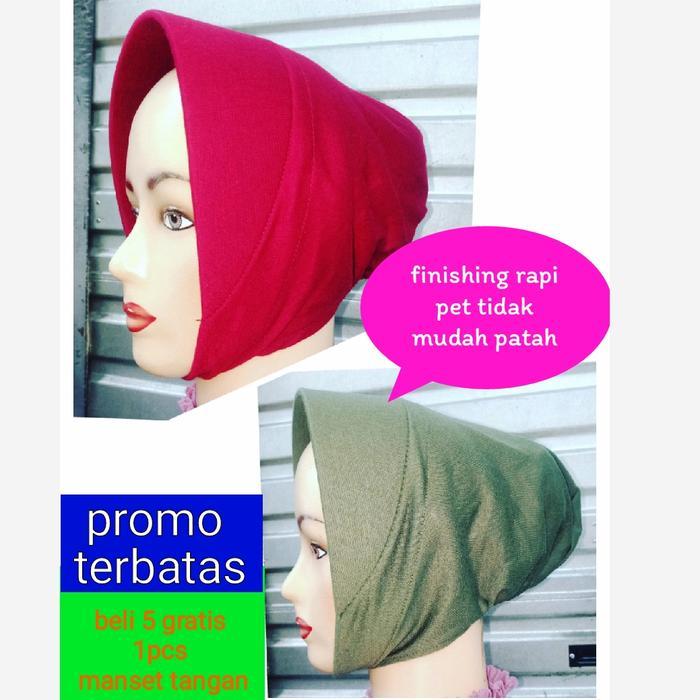 ciput Marsha pet kaos/ pet dalaman kerudung hijab/ pet pashmina jilbab