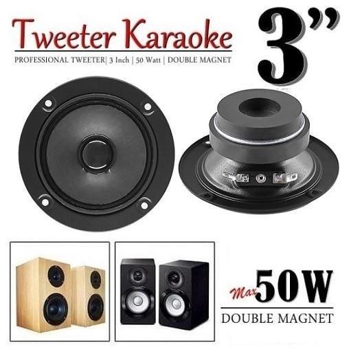 TERMURAH Tweeter Double Magnet 3 inch Tweter 8 Ohm Max 50W 3inch Model BMB Twiter Audio Driver