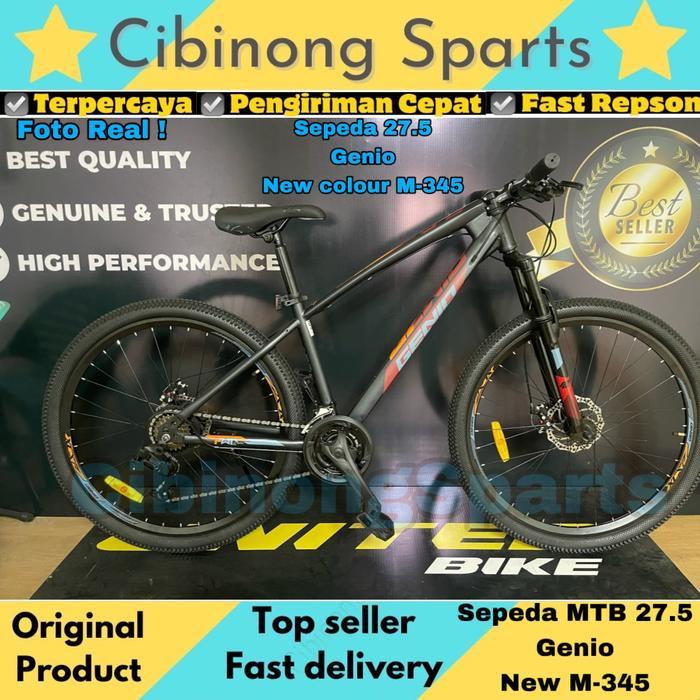 Sepeda MTB 26 / 27.5 Genio M345 24Speeds Cakram New Product Good Quality