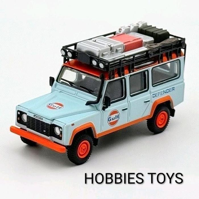 MINI GT 156 LAND ROVER DEFENDER 110 GULF