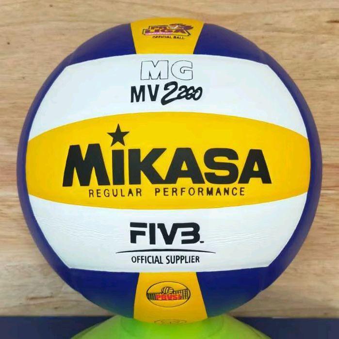 BOLA VOLI MIKASA MV2200 MV 2200 BLACK ORIGINAL