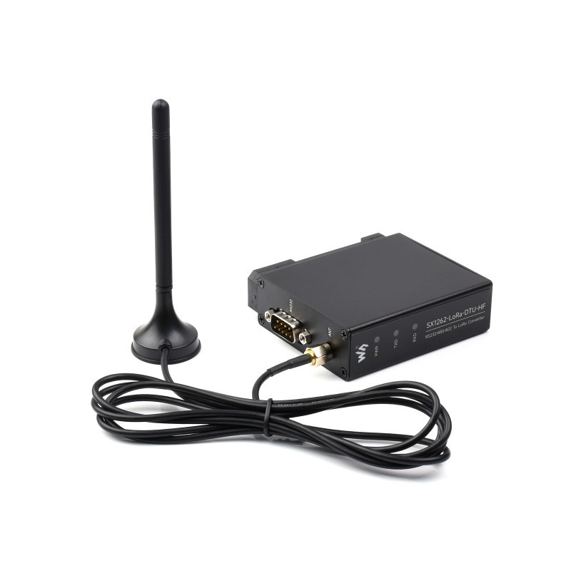 Rail-mount SX1262 LoRa Data Transfer unit, RS232/RS485/RS422 to LoRa, Suitable for Sub-GHz band