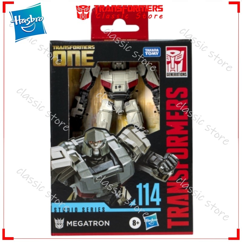 In Stock Classic Transformers Toys Studio Series Deluxe Class SS-114 Megatron Cybertron Autobots