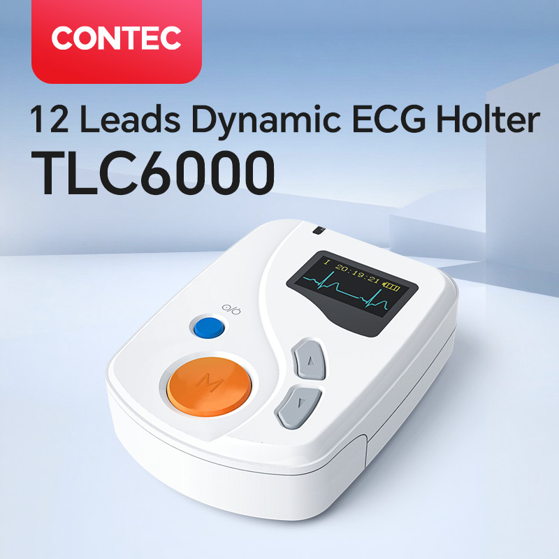 Terbatas TLC6000 Dynamic Holter ECG 12-lead 24-Hour Analyzer Recorder System, usb pc sw ,Portable