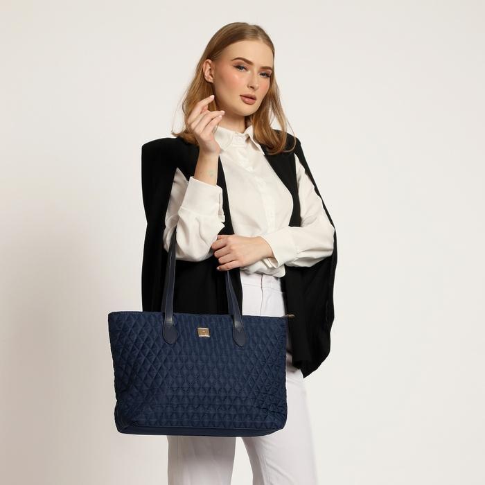 Tote Bag Wanita HUSEN Tote Bag Kerja Tote Bag Jinjing Shoulder Bag Resleting - Ashley Sophie Tote