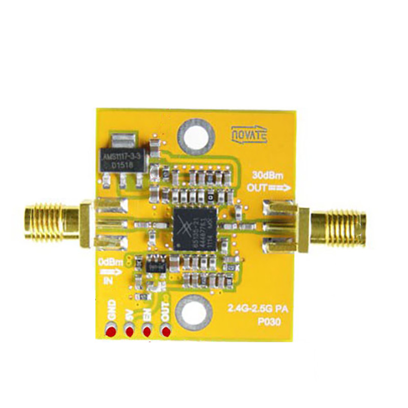 SKY65135 RF Signal Amplifier 2.4GHz Unidirectional RF Amplifier 1W RF Module Signal Amplifier