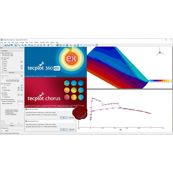 Tecplot EX + Chorus - Software Visualisasi Data Teknik & CFD