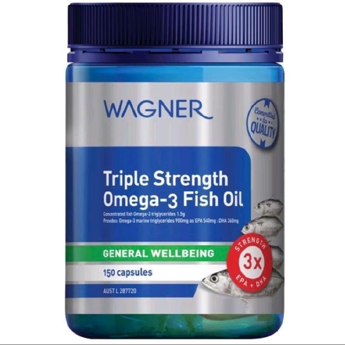 Wagner Triple Strength Fish Oil 150 Capsules