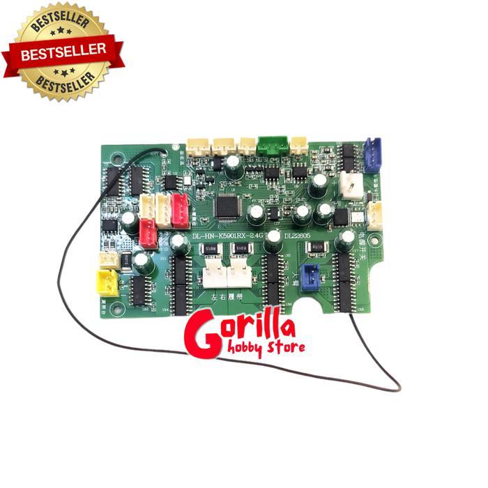 suku cadang papan elektronik KABOLITE K5901 rc excavator receiver board K5901