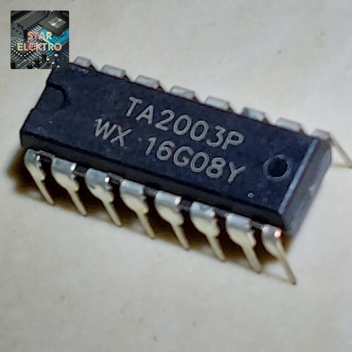 TA2003P Dip-16 TA2003 P TA 2003 TA2003F IC Radio AM IFT FM Detector Komponen