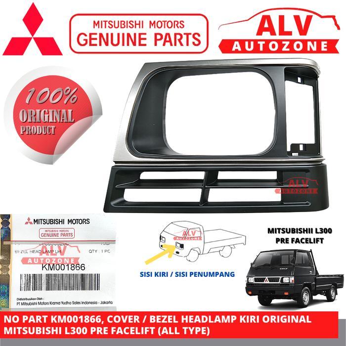 Cover Bezel Ring Lampu Depan Headlamp Kiri Original L300 Km001866 Tim Kjj69