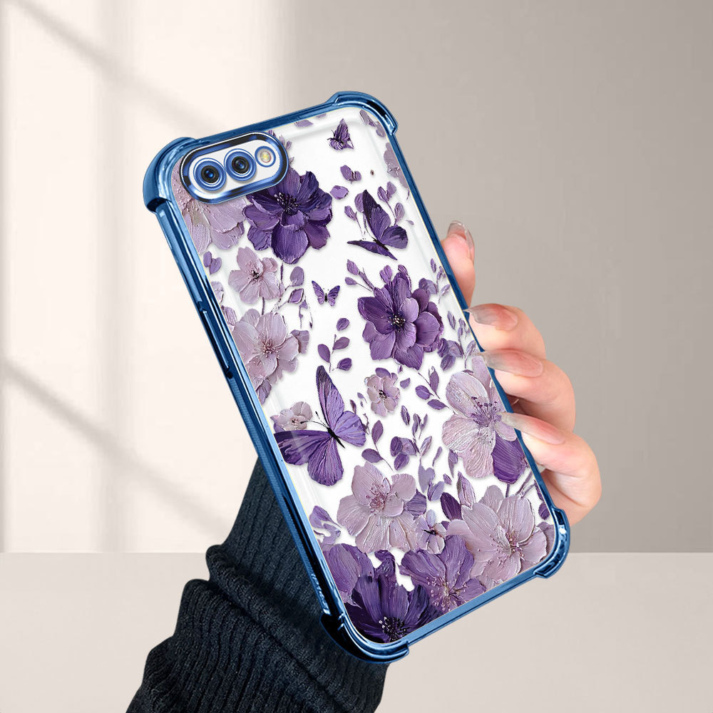 Casing HP Softcase Bening Transparan Anti Jatuh Pelindung Kartun Lucu Untuk OPPO A3S A12E Ready Mura