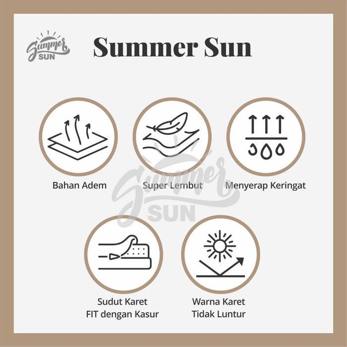 Bed Cover Set Melinda Mix Khaki - Summersun