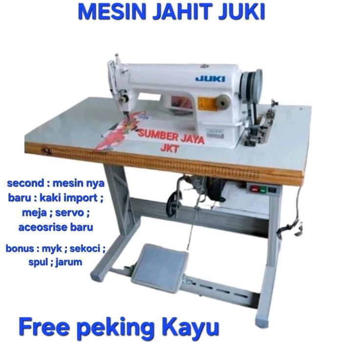 Mesin jahit juki /kaki/meja/dinamo servo baru