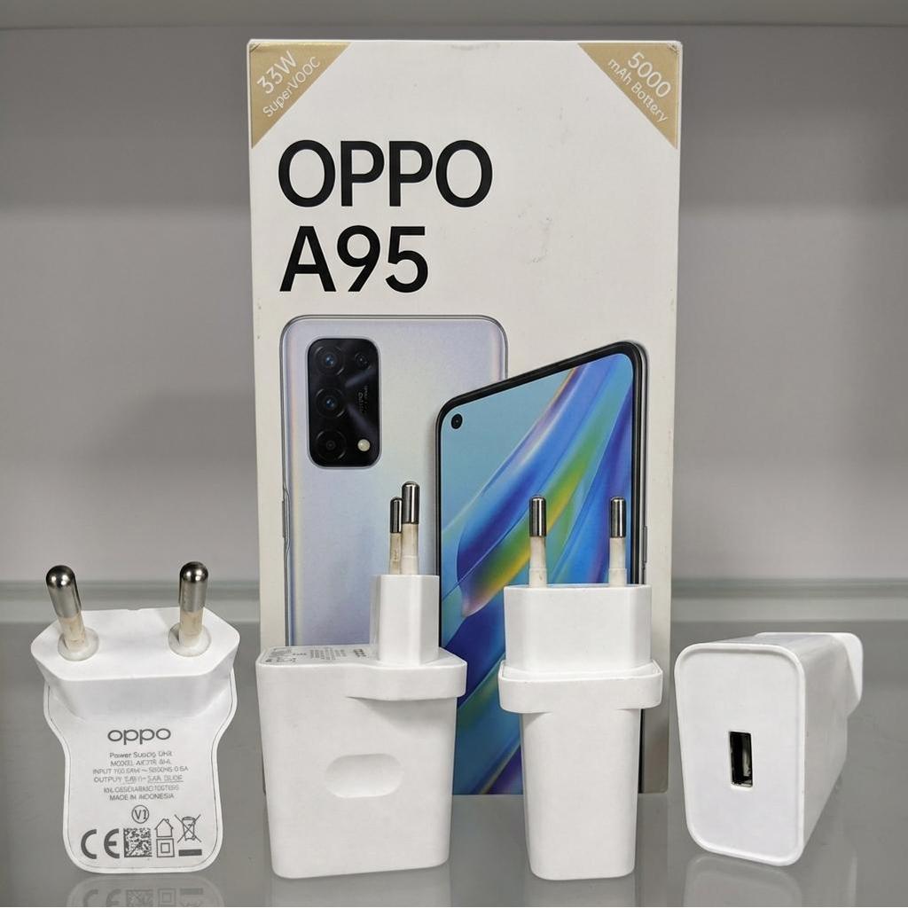 Charger HP OPPO OP92CAED Ori Second Fast Charging 18W 9V 2A Untuk OPPO A95