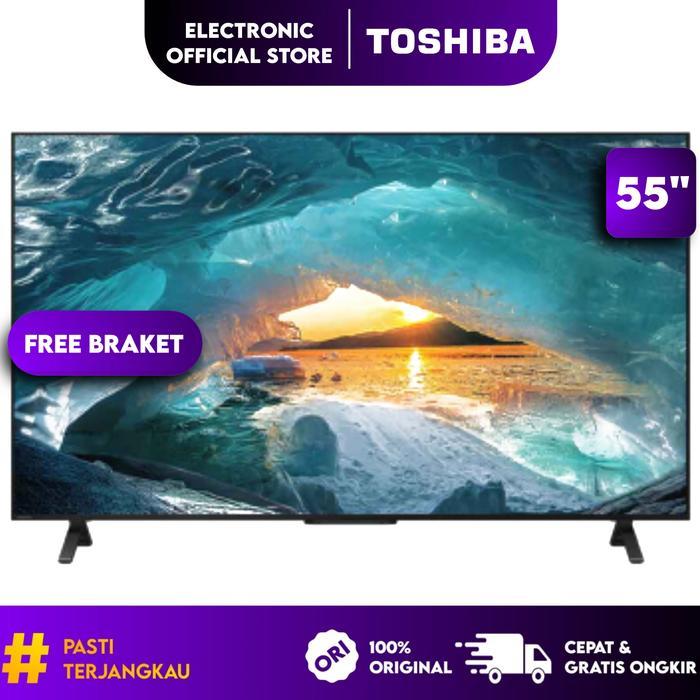 TV TOSHIBA 55" Inch 55m550mp m550mp Qled Smart GOOGLE TV UHD 4k HDR10+