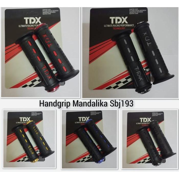 Handgrip Motor Variasi Handgrip Karet Tdx Empuk Mandalika Universal Semua Motor Mio Beat Supra
