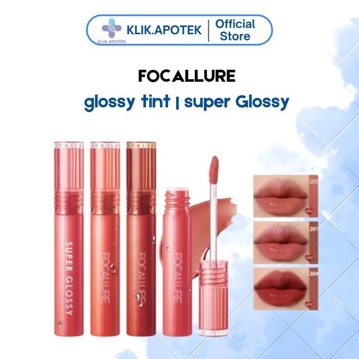 Original Focallure Glossy Tint Liptint Super Glossy